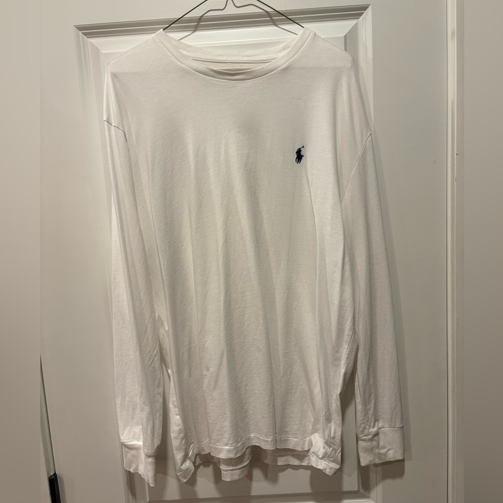 Polo Ralph Lauren Men’s Long Sleeve White Shirt